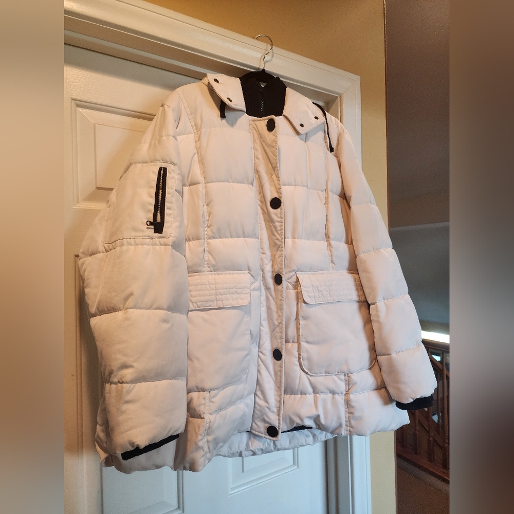 White Puffer Jacket